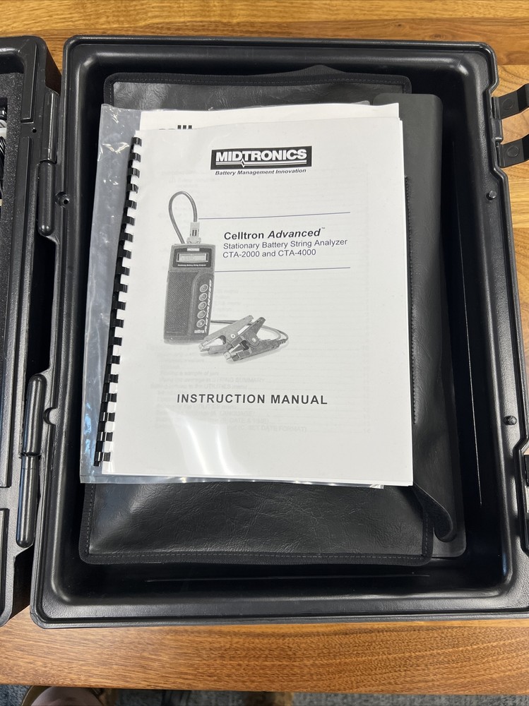 Midtronics CTA-4000 KIT Celltron Advanced Battery String Analyzer Sprinter, Dura