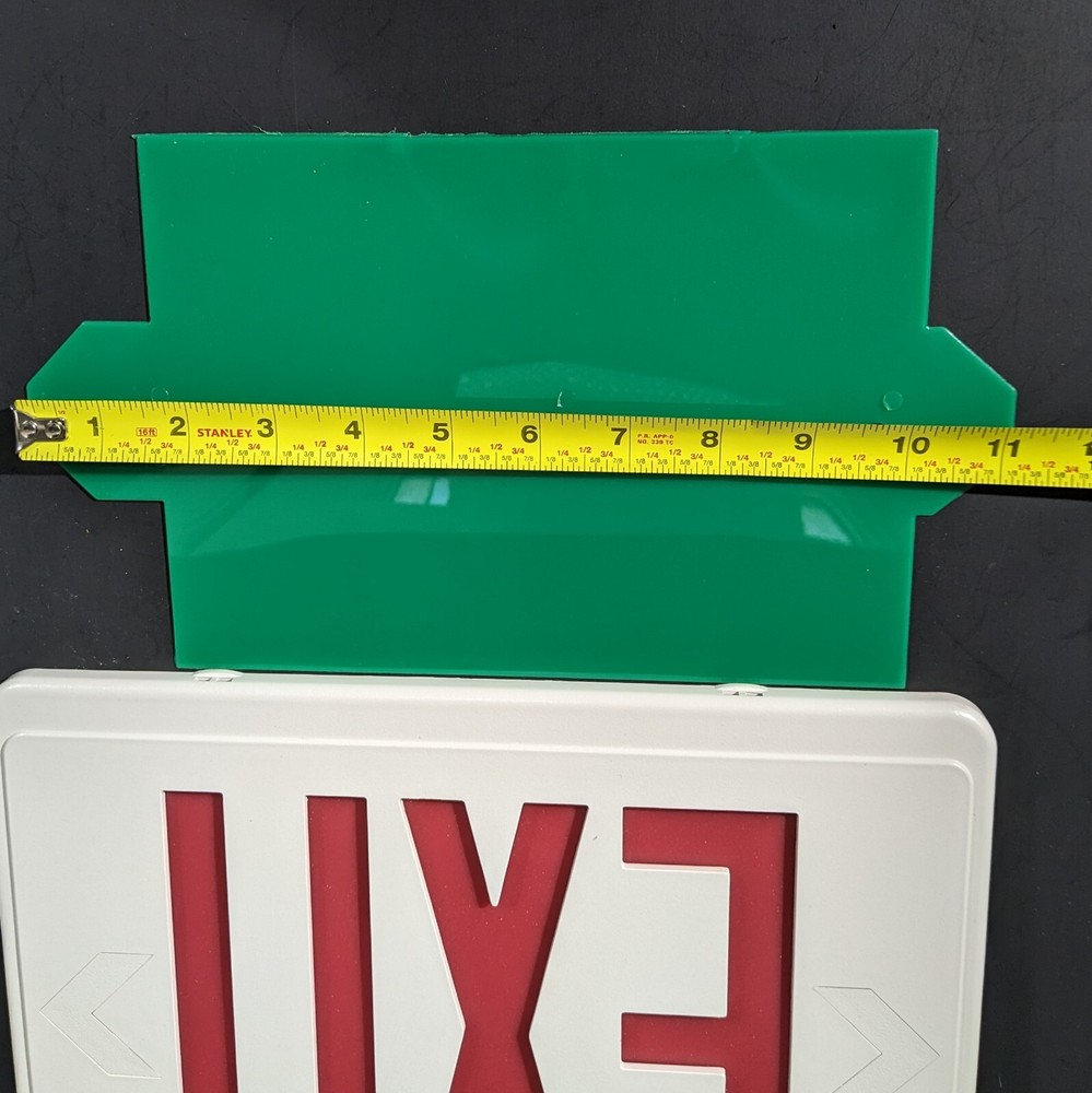 EXIT Sign Front Panel Part Replacement 1003 866 837 Plastic 1005 190 230