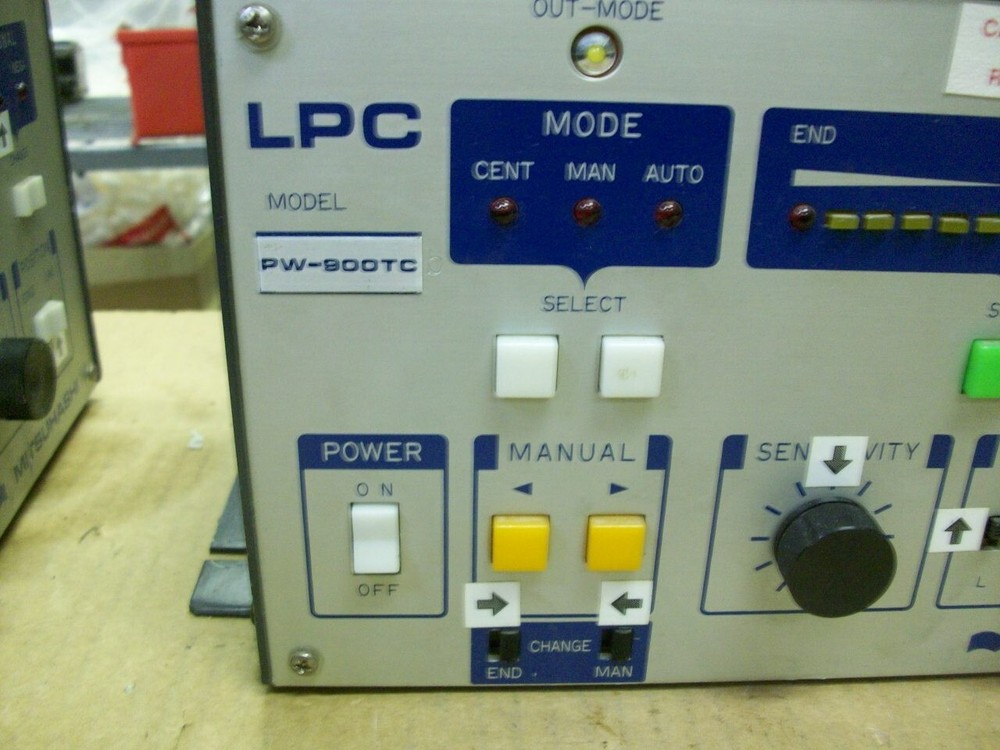 MITSUHASHI LPC MODEL PW-900TC CONTROL PANEL