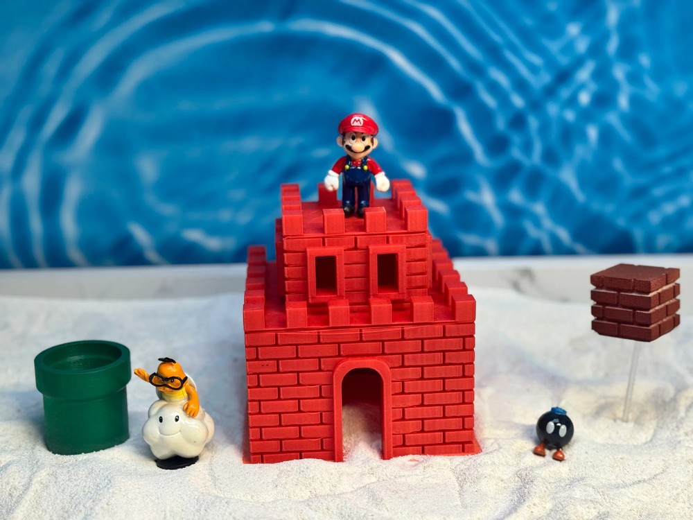 Mario Aquarium Decor