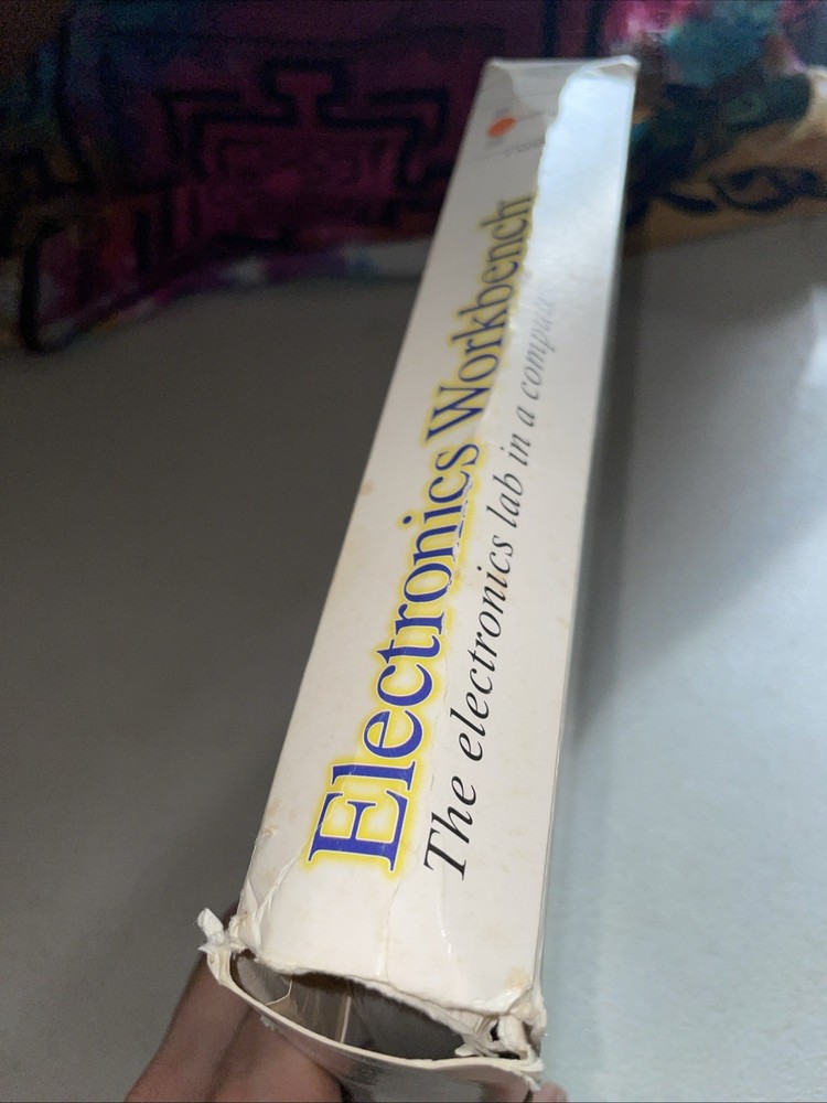 Electronics Workbench 3.0e 3.5" Disks Lab Computer Vintage PC Windows Software