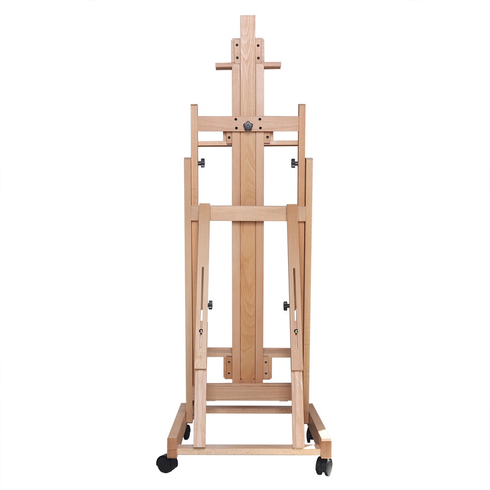 Multi-Function Art Supply Master Studio Artist Wooden Easel, H-Frame Easel USA