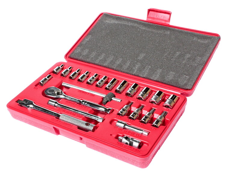 1/4"" x 23PCS SOCKET SET BY JTC H223B