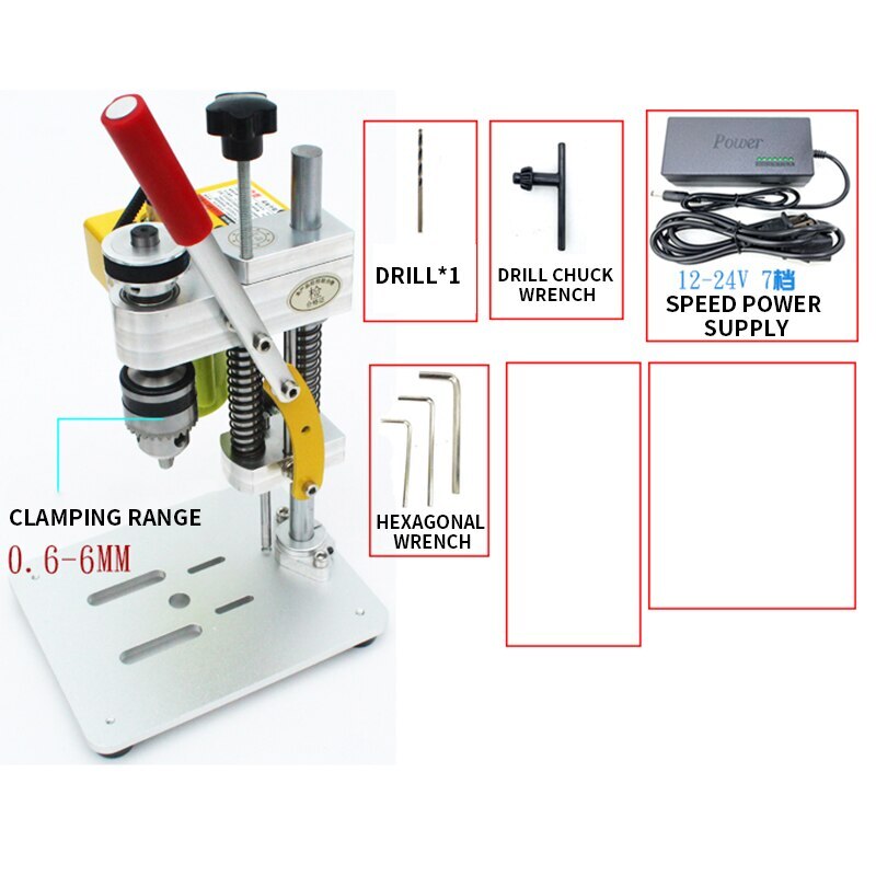 Drill Press Precision Table Drilling Machine Benchtop Driller CNC 795 Motor B10