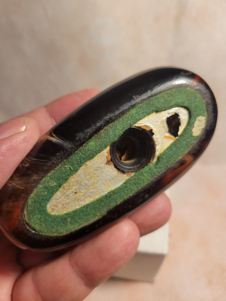 Rare Vintage Brown Bakelite RONSON VARAFLAME Lighter