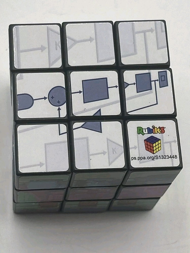 Matlab Simulink Rubik Cube 2.25" Square Slightly Used