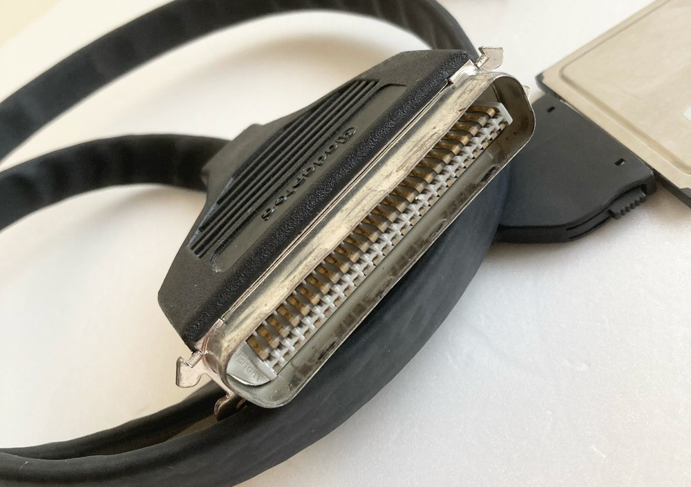 Adaptec SlimSCSI 1460 PCMCIA Adapter Card Cable