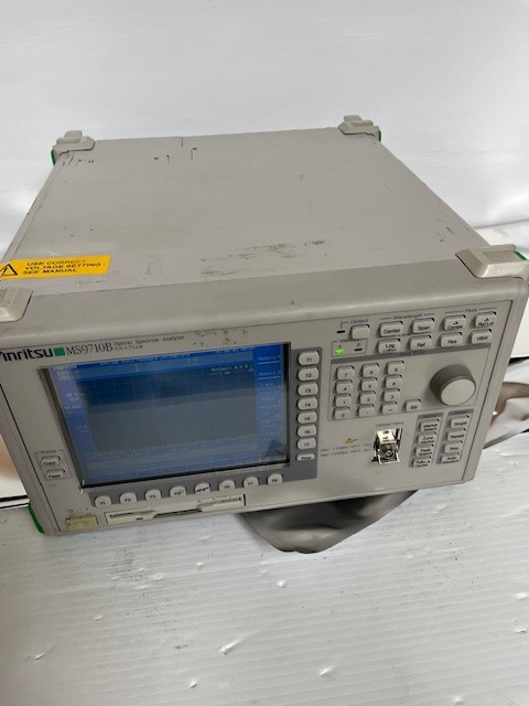 Anritsu MS9710B Optical Spectrum Analyzer, 0.6-1.75um