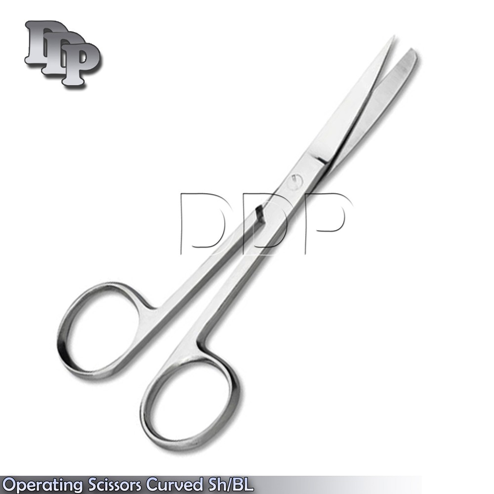 Operating Dissecting Scissor 4.5" Sharp Blunt Curved Surgical Instruments