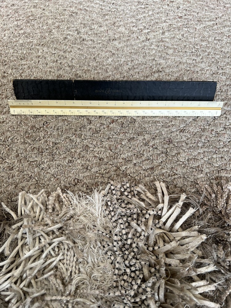 VTG TAMAYA TOKYO Engineering Drawing Triangular Scale Ruler Made in Japan