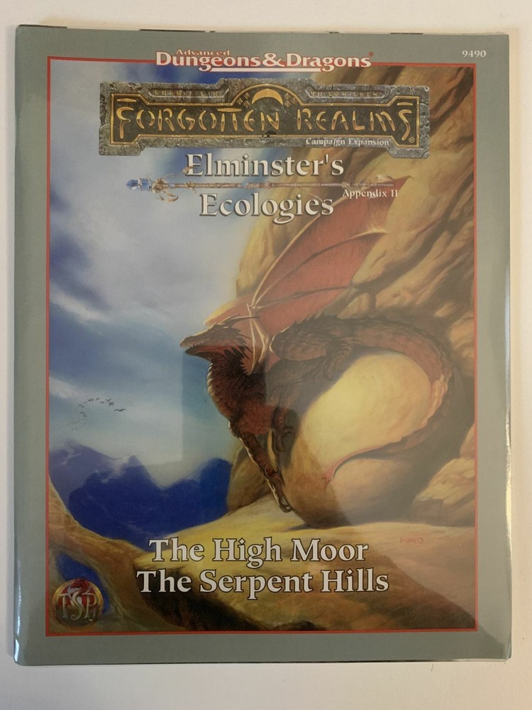 Elminster's Ecologies Appendix 2 - Forgotten Realms - AD&D 9490 - Shrinkwrap
