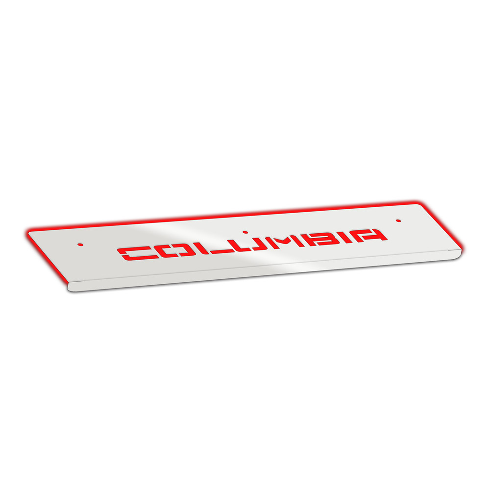  Columbia Lighted Door Trim Set White Led Light 