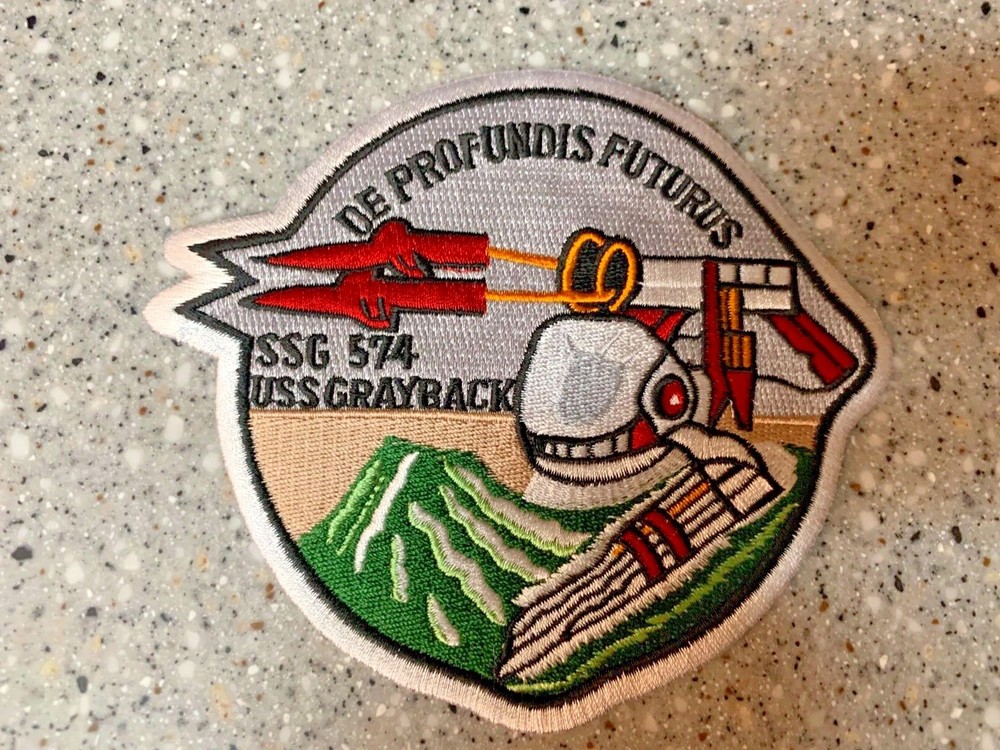 US Navy Submarine USS GRAYBACK SS-574 Jacket Patch