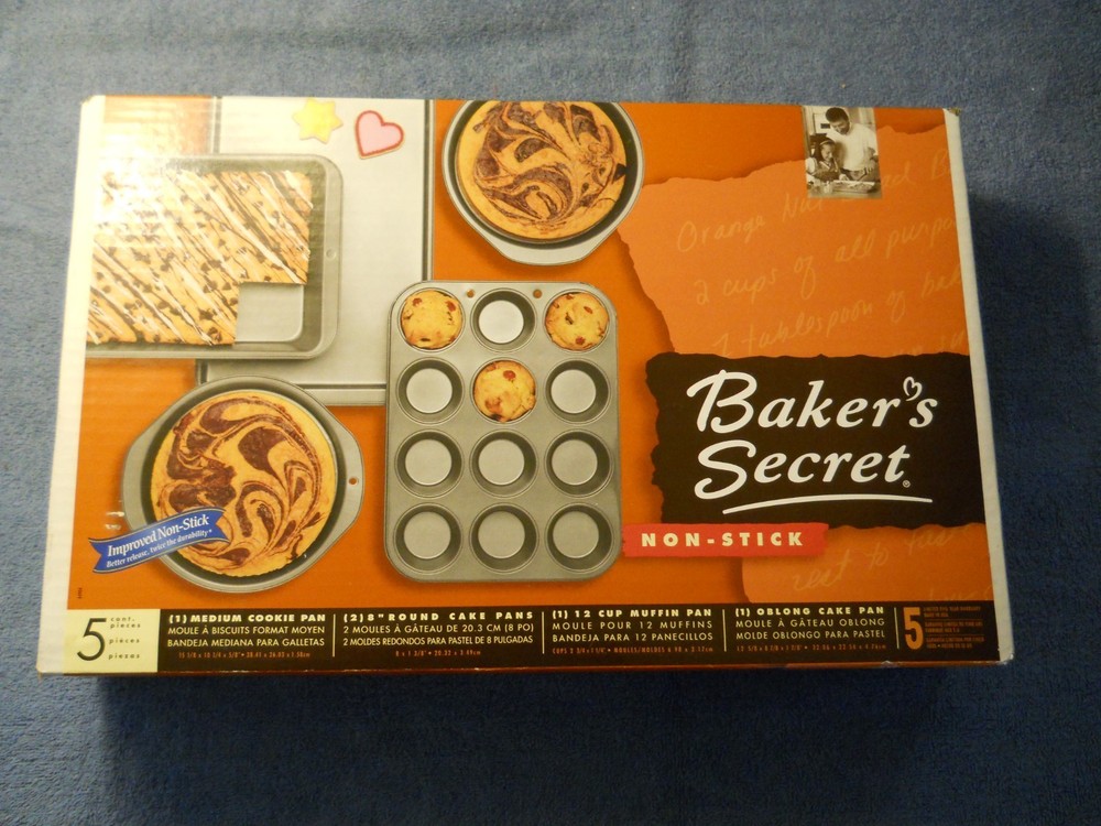 Baker's Secret 5 piece bake-ware set