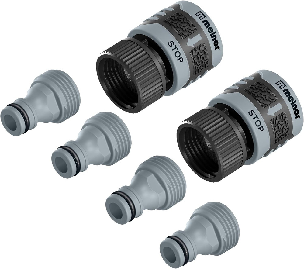 65175AMZ 6 Piece Quick Connect Starter Set Connector Bundle, Product Adapter