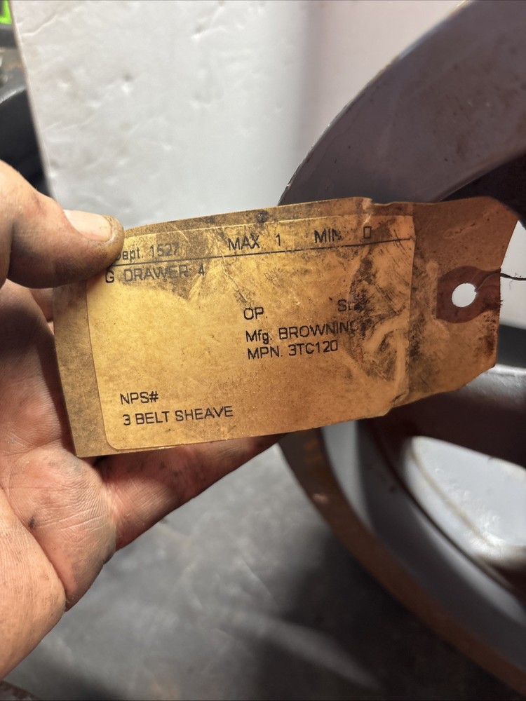 Browning 3TC120 3 Belt Sheave