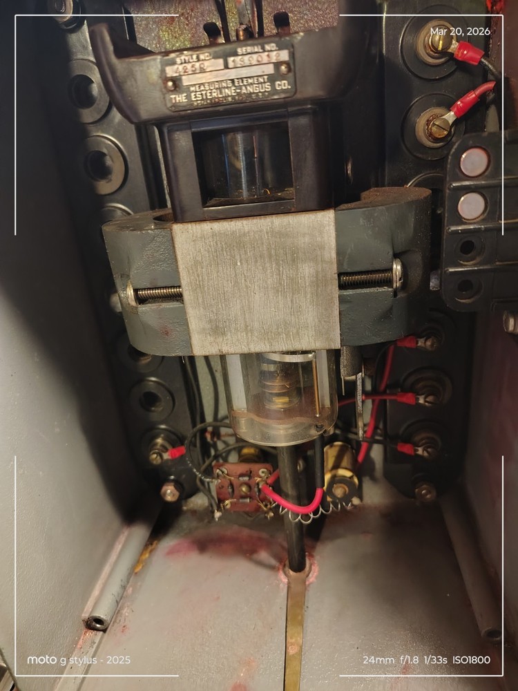 Vintage Working ESTERLINE ANGUS Chart RECORDER Model AW