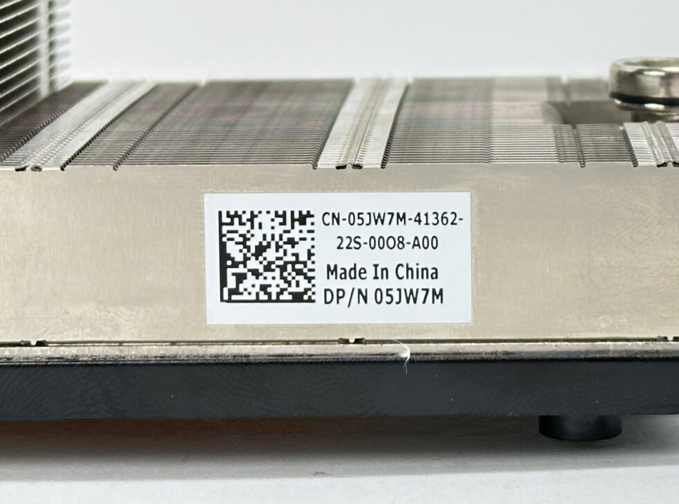 Dell PowerEdge CPU Heatsink Cooling R720 R720XD Server Processor 05JW7M