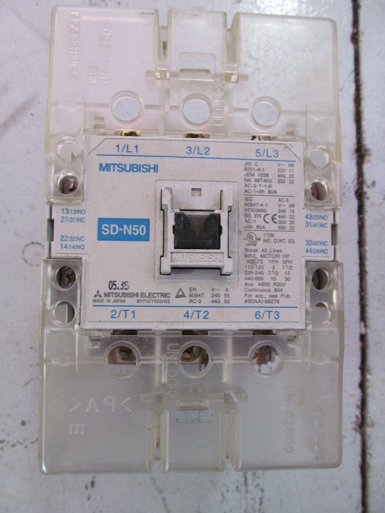 Mitsubishi SD-N50 Contactor