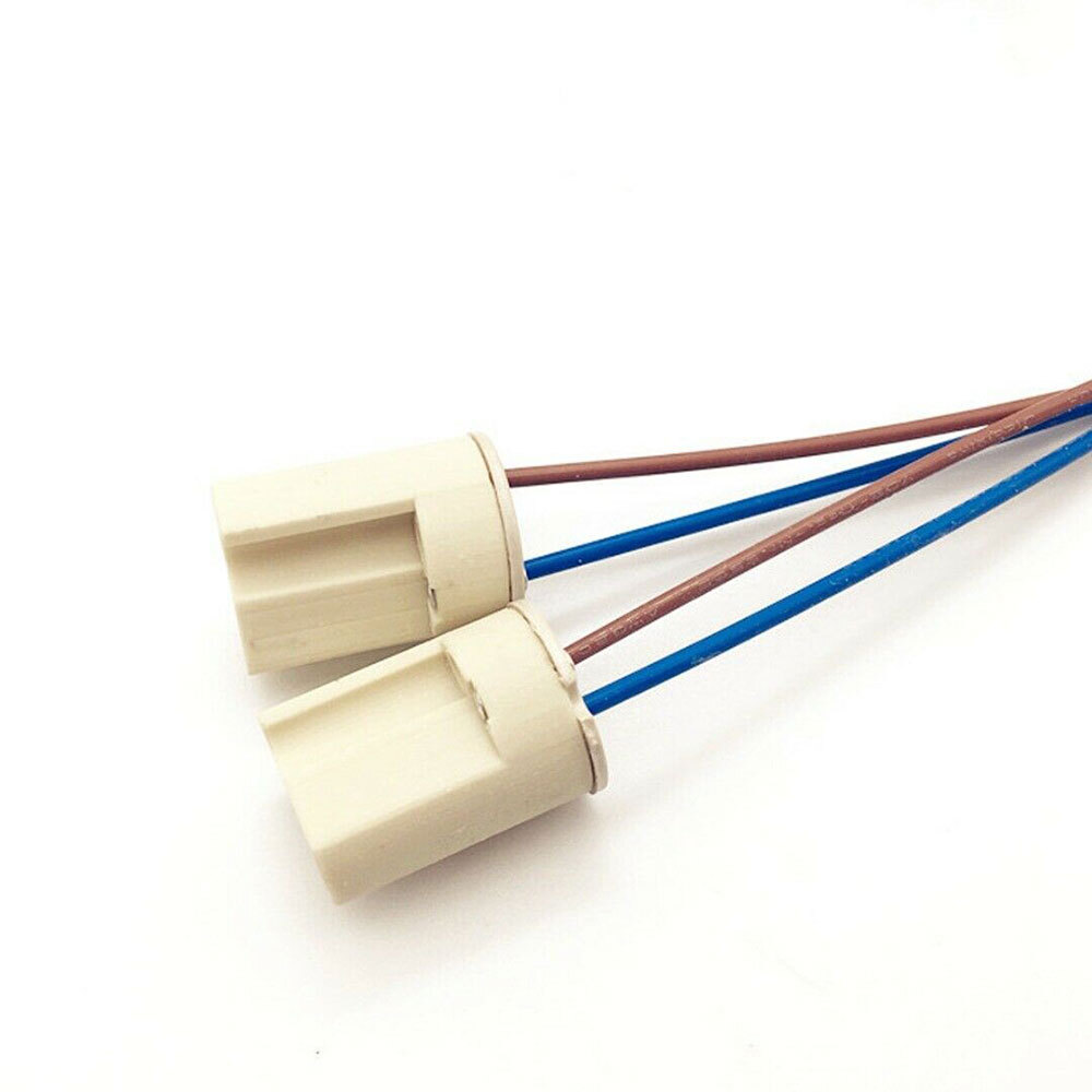 10PCS G9 Base Ceramic Lamp Holder Socket & Cable LED bulb down Light