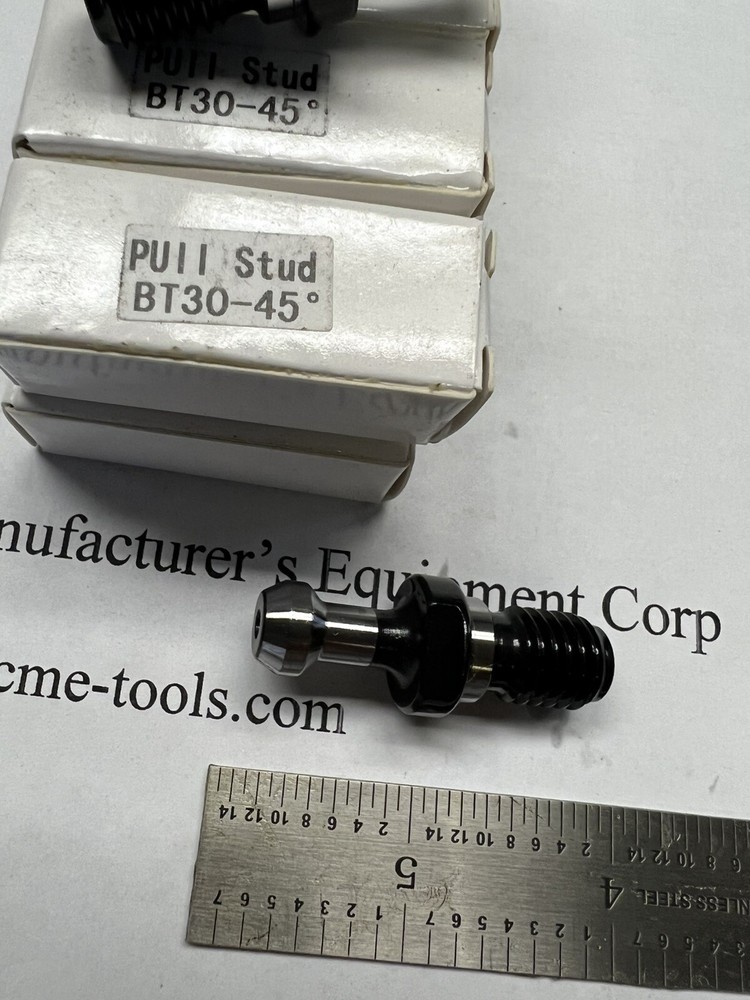 10pcs BT30 Pull Studs RETENTION KNOBS 45 degree M12x1.75 Threads #BT30-KNOB-45