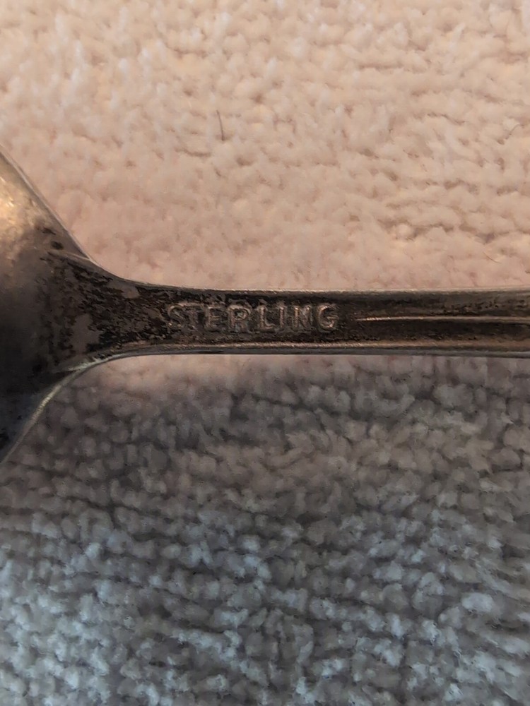 Sterling Souvenir Spoon Wyoming
