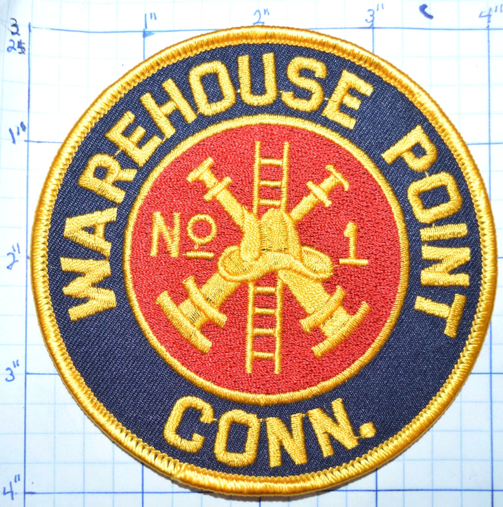 CONNECTICUT, WAREHOUSE POINT FIRE DEPT PATCH