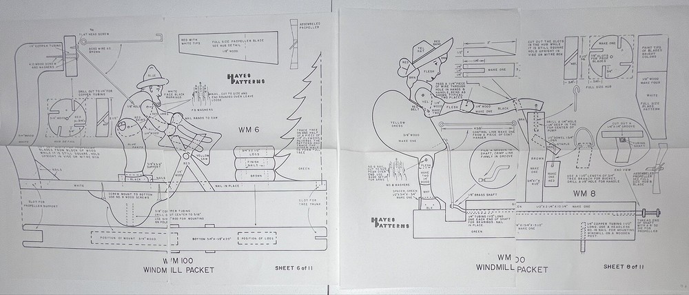 Lot 12 Different VTG Patterns yard Wooden Ornaments Project