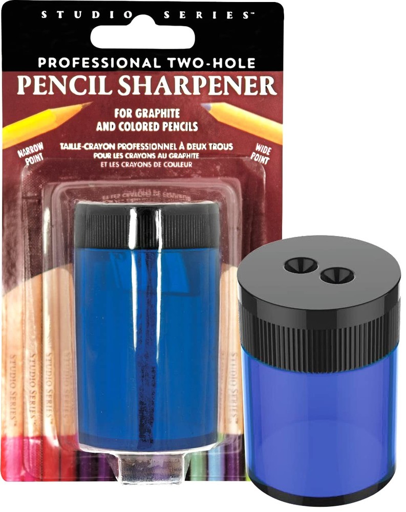 Studio Series Professional Pencil Sharpener (2 hole) Blue