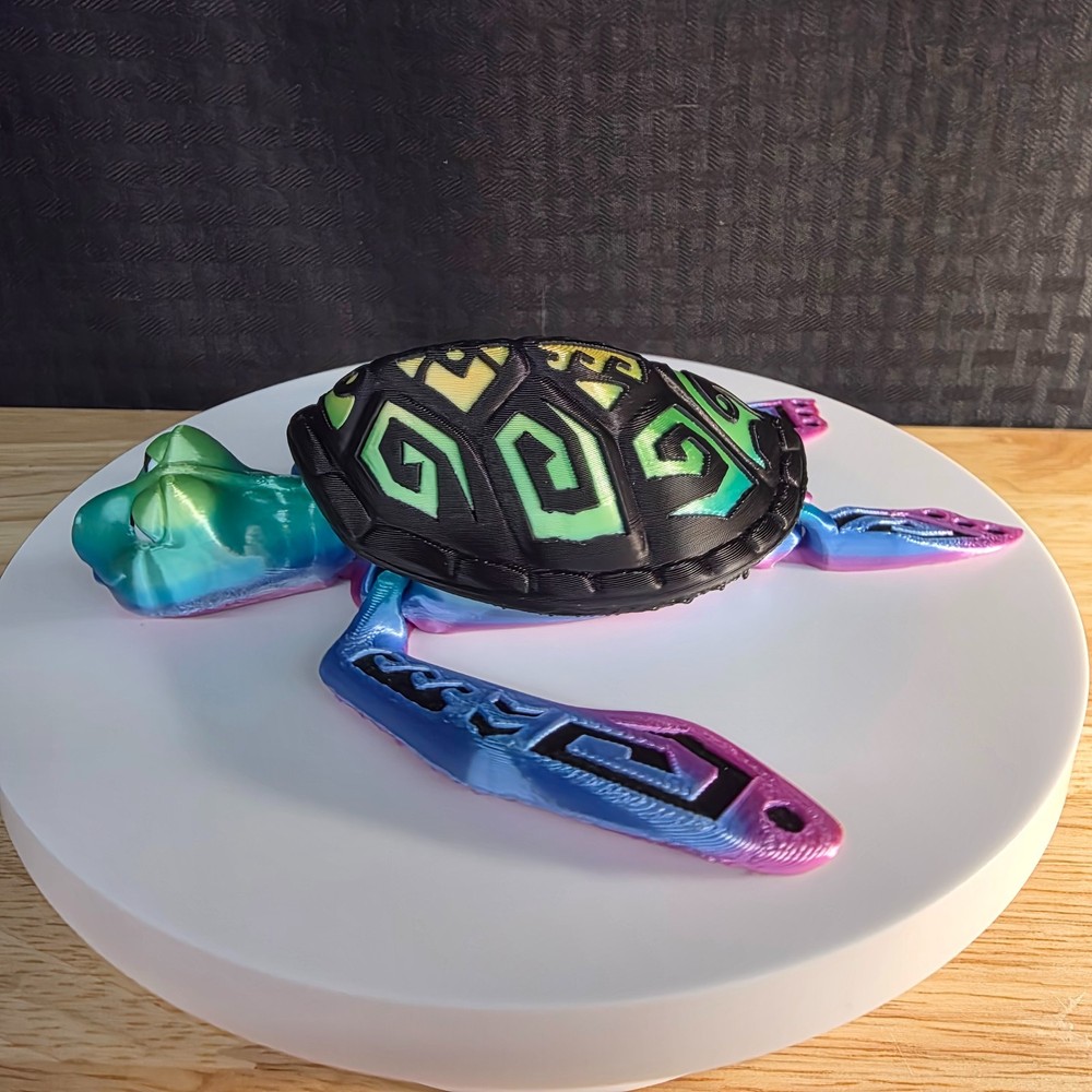 Sea Turtle Flexi, 3D Printed Items