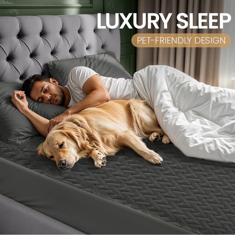 Waterproof Mattress Protector Soft Breathable Fitted Elastic Style Washable New