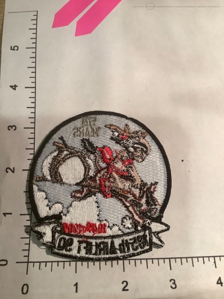 USAF 185th AIRLIFT 50 YEARS SQUADRON PATCH