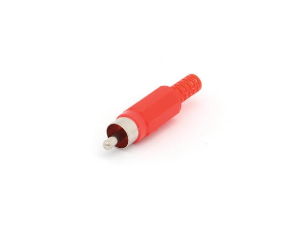 Velleman CA047R PHONO (RCA) PLUG - RED