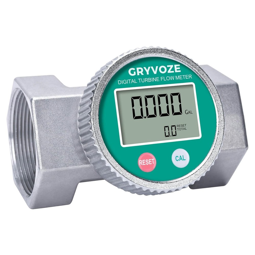 High Capacity Water Flow Meter 2in 16-160 GPM Digital