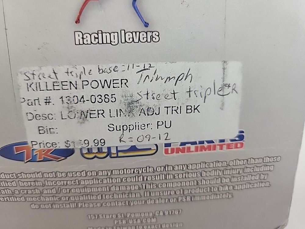 PSR Lowering Link ADJ TRI BK