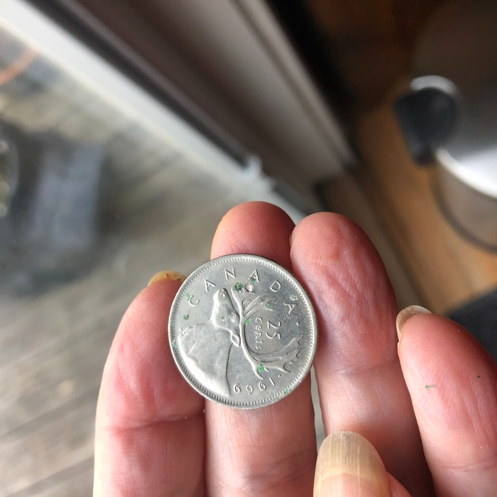1969 CANADA 25 CENTS ELIZABETH 11