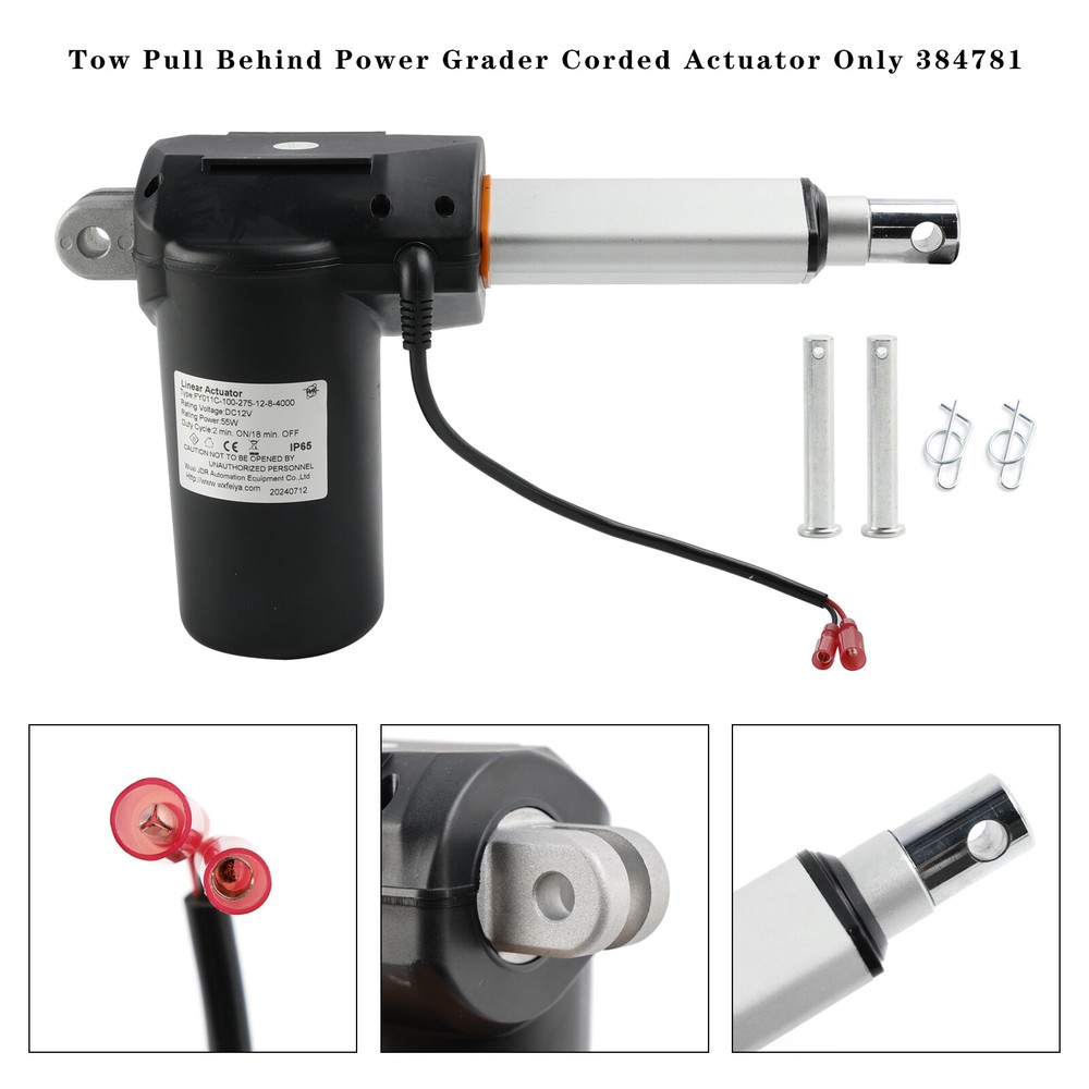 Tow Pull Behind Power Grader Corded Actuator Only 384781 US