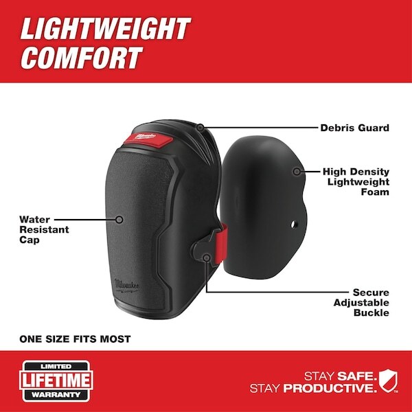 Milwaukee Tool 48-73-6000 Free-Flex Knee Pads