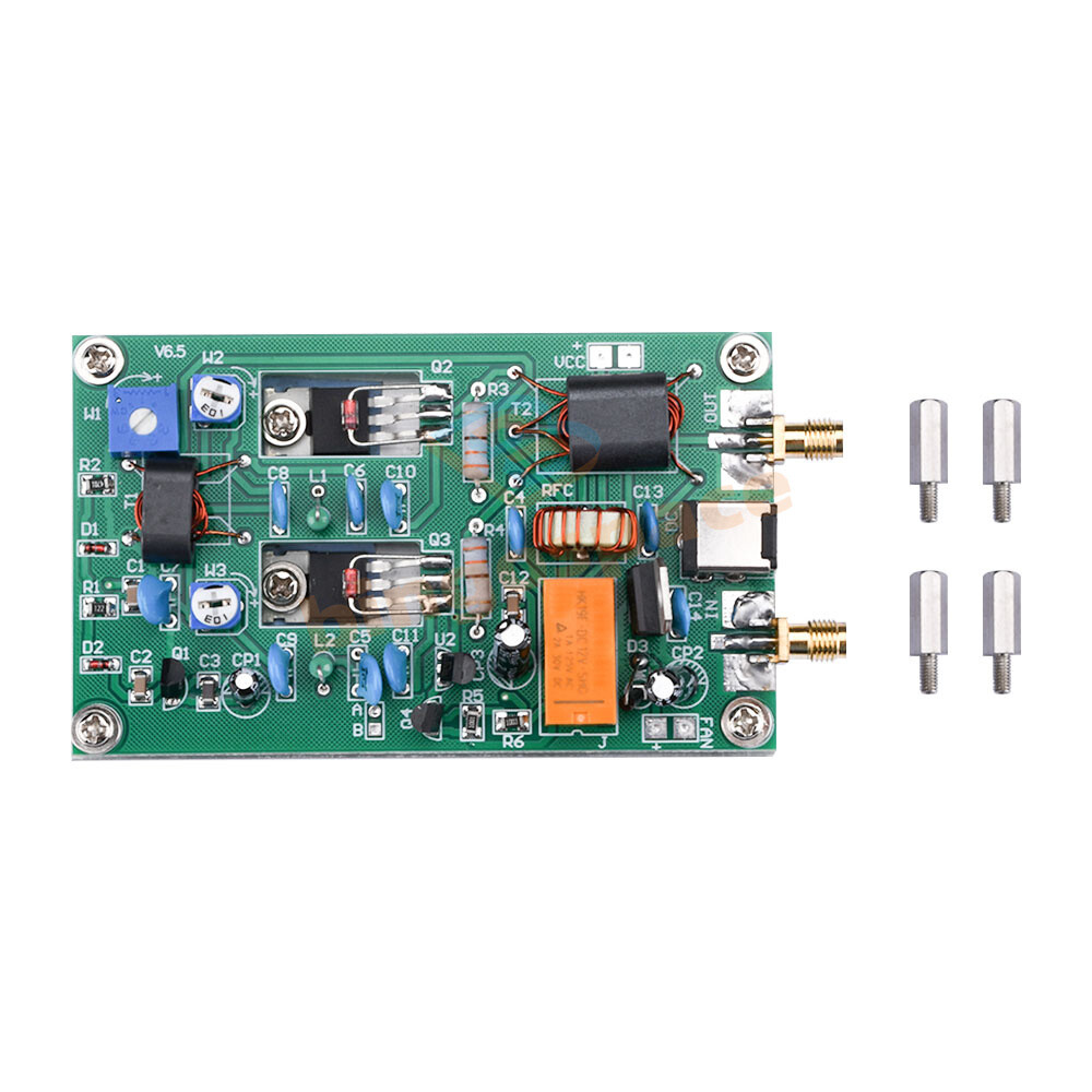 DC12 30W Shortwave Power Amplifier Board CW SSB Linear High-Frequency Amplifier