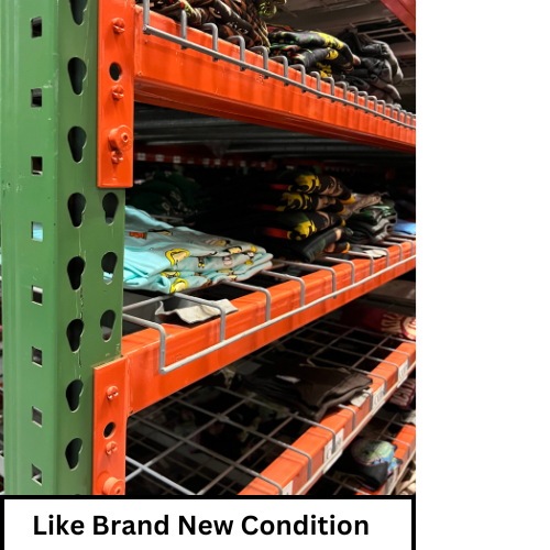 Pallet Racking Beams Teardrop, 8' x 2.5" (7,500 pcs)