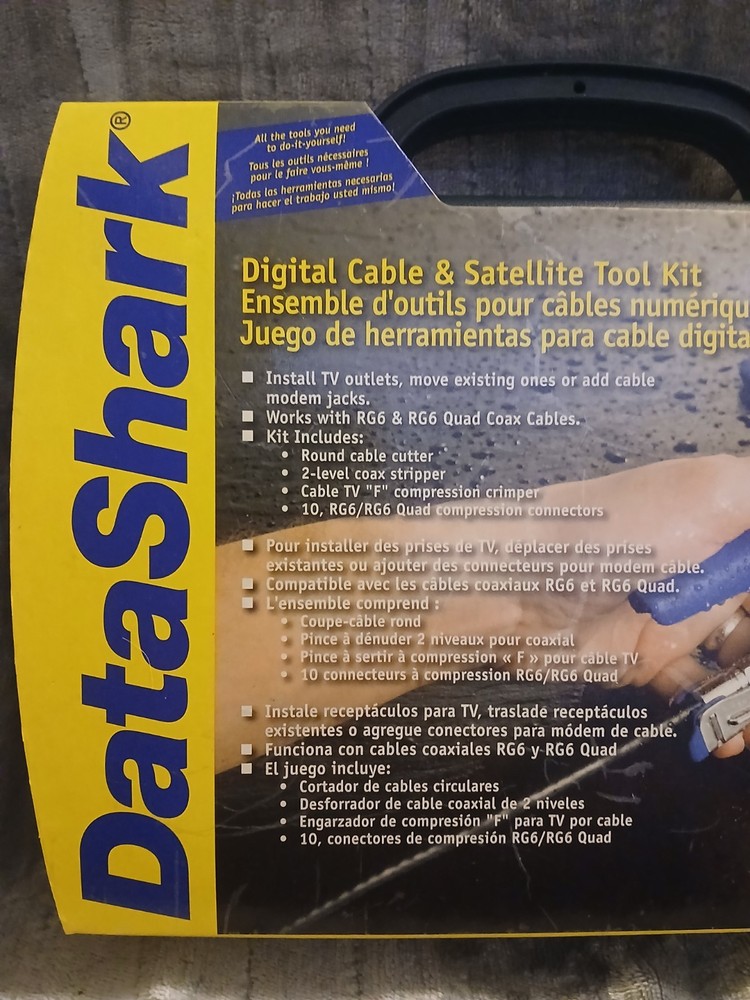 DataShark: Digital Cable and Satellite Tool Kit 70019 New