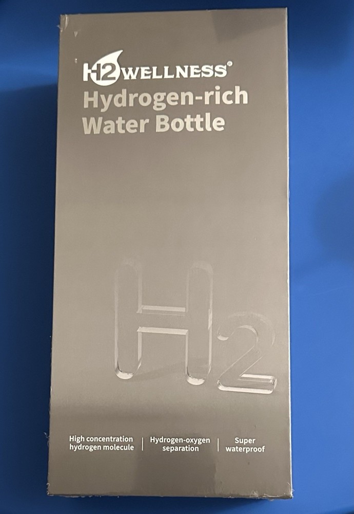 H2Wellness Pro Black Edition 4000 PPB, 230 ml Hydrogen Water Generator - New