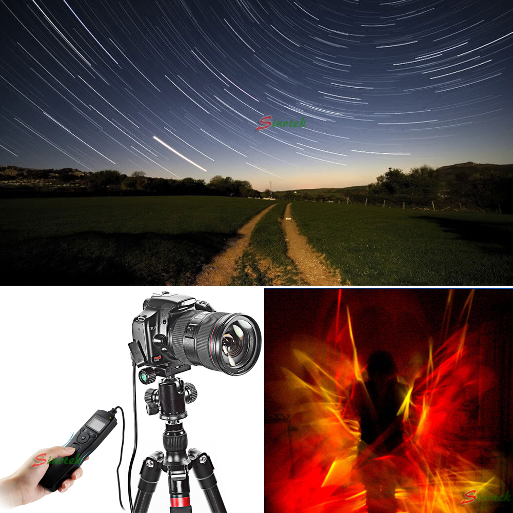 Intervalometer Timer Remote Control Shutter F Canon EOS 50D 40D 30D 20D 7D 5D II