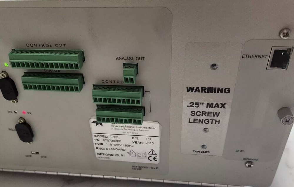 1 pc working TELEDYNE ANALYZERS T703 (By FedEx or DHL)