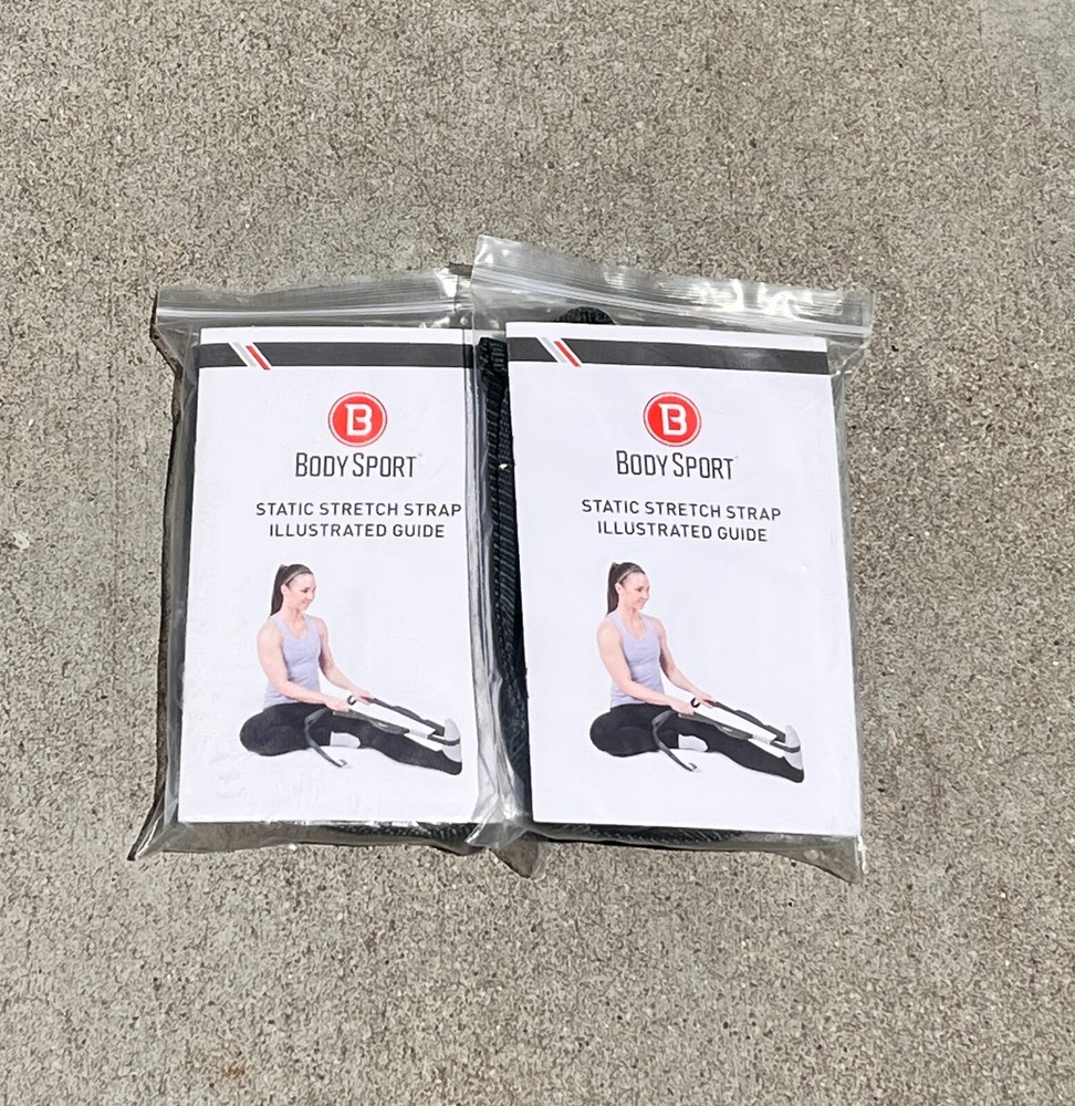 2 Sets Brand New BodySport® Static Stretch Straps