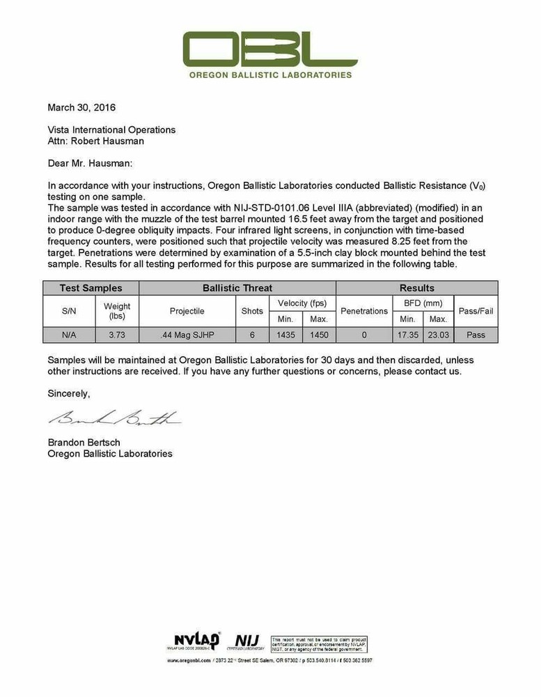 Level IIIA Bulletproof Compression Shirt