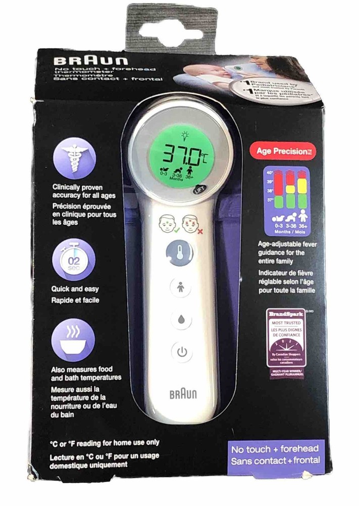 Braun No Touch + Forehead Thermometer