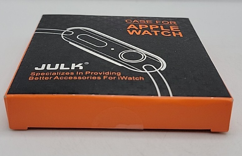 Apple Watch 44 mm 2pc Bumper Case by Julk, Transparent. New