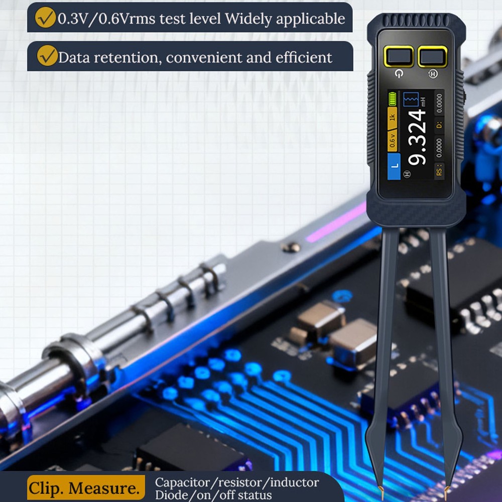 Bridge Tweezers SMD Component Tester Resistance Capacitance Inductance