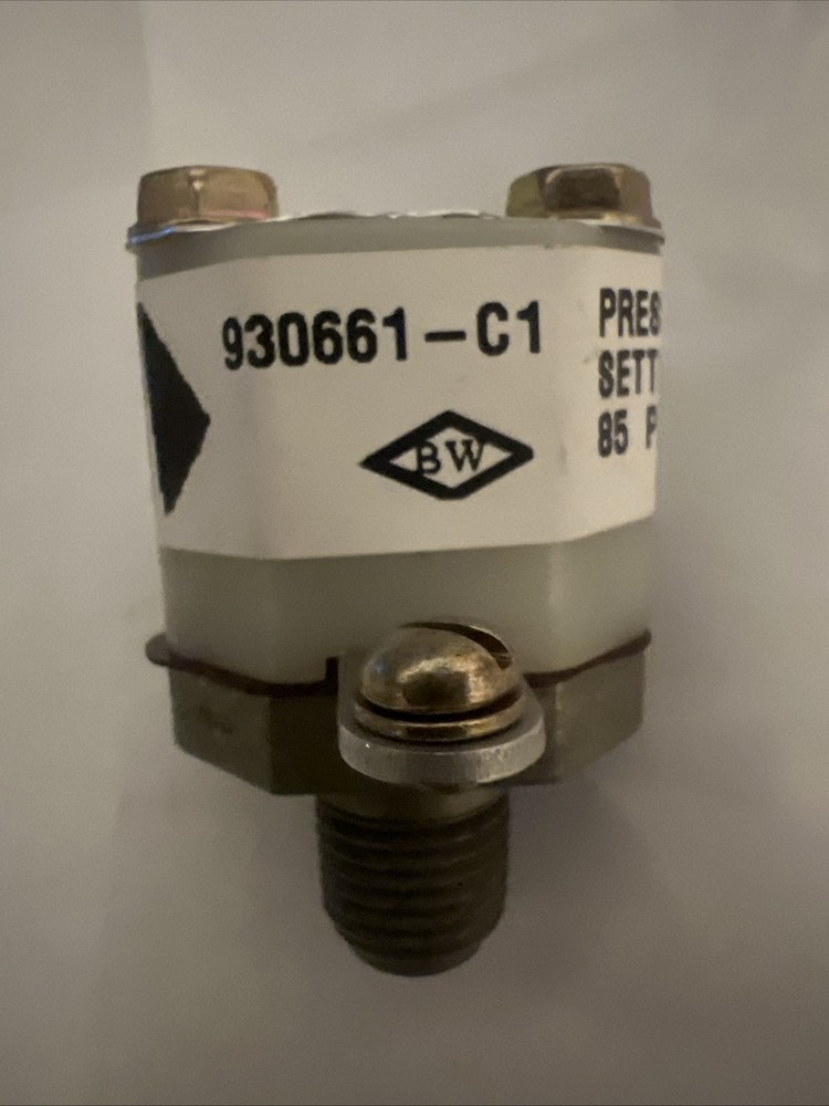 New FlyerBendix Pressure Switch Assembly 930661-C1 -85 PSI